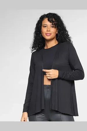 Lunender Cardigan Casual Feminino
