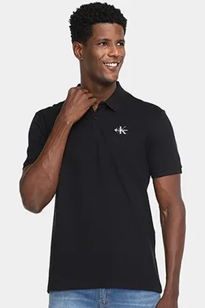 Calvin Klein Camisa Polo Logo Masculina