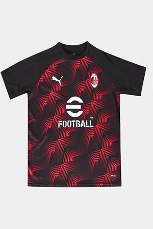 PUMA Camisa Milan Juvenil 24/25 Pré Jogo