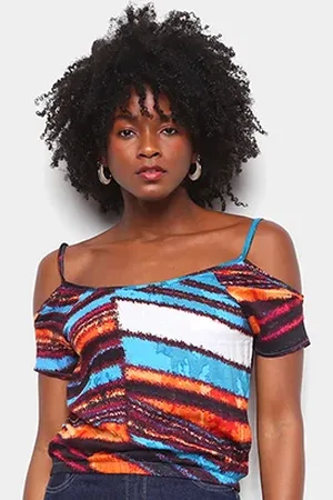Agua Viva Regata Color Block Feminina