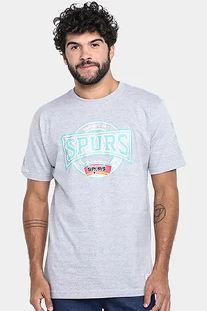 Mitchell & Ness Camiseta San Antonio Spurs Team Star Masculina