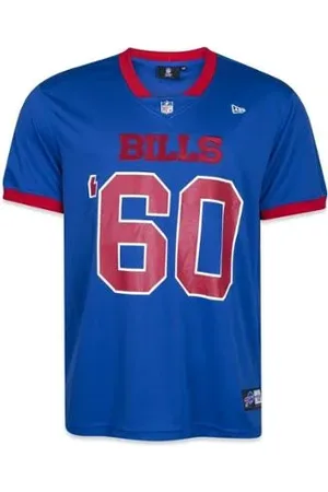 New Era Camiseta Jersey Core NFL Buffalo Bills Masculina