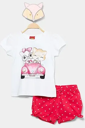 KYLY Conjunto Infantil Cat Menina
