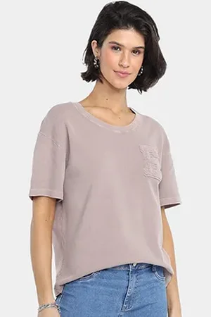 Ellus Camiseta Quadrile College Feminina