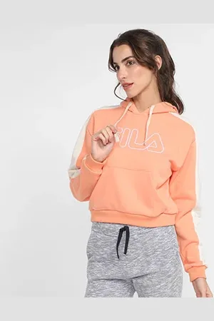 Fila Moletom Basic Colors Capuz Feminino