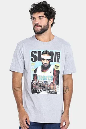 Mitchell & Ness Camiseta Denver Nuggets Slam Anthony Masculina