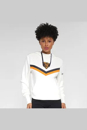 Nike Blusa Moletom NFL Chicago Bears Historic Dri-Fit Com Capuz Feminina