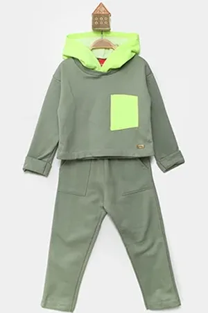 Kely & Kety Conjunto Longo Infantil Moletom Peluciado Com Capuz Menina
