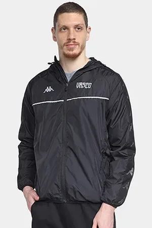 Kappa Jaqueta Corta-Vento Vasco Masculina