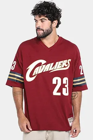 Mitchell & Ness Camisa Cleveland Cavaliers NBA Football Masculina