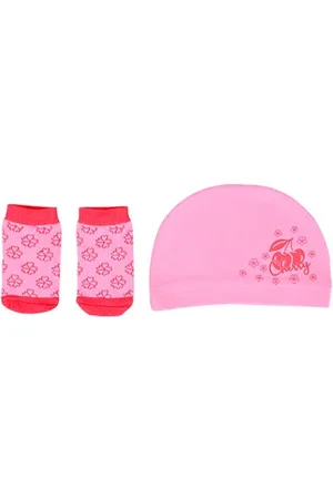 Pimpolho Kit Touca e Meia Recém Nascido Love Menina