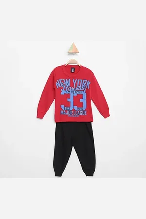 MIA Kids Conjunto Moletom Infantil Miá Kids Estampado New York 33 Menino