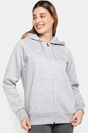 Under Armour Jaqueta Moletom Rival Fleece Capuz Feminina