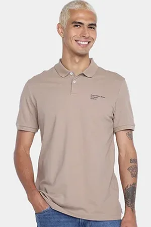 Calvin Klein Camisa Polo Logo Premium Masculina