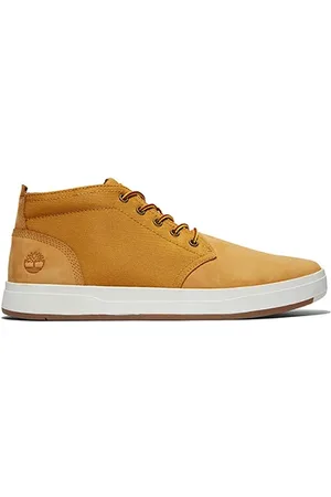 Timberland Tênis Couro Cano Alto Davis Square MID Masculino
