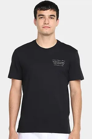 Calvin Klein Camiseta Sunset Palm Tree Masculina