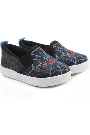 Marvel Tênis Slip On Infantil Spider-Man Masculino