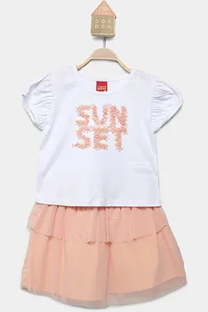 KYLY Conjunto Curto Infantil Menina