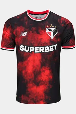 New Balance Camisa São Paulo 24/25 III s/n° Torcedor Comemorativa Masculina