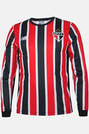 New Balance Camisa São Paulo II 24/25 s/n° Torcedor Manga Longa Masculina
