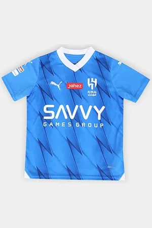 PUMA Camisa Ah Hilal Home Infantil 24/25 Neymar Jr 10