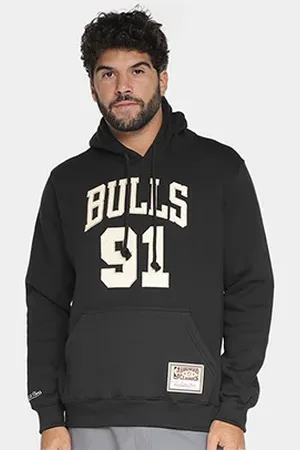 Mitchell & Ness Moletom NBA Chicago Bulls Dennis Rodman Masculino