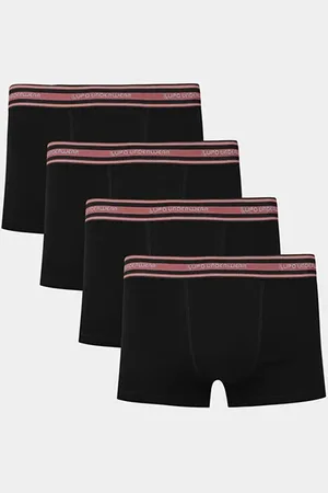 LUPO Kit Cueca Sunga Algodão 4 Peças