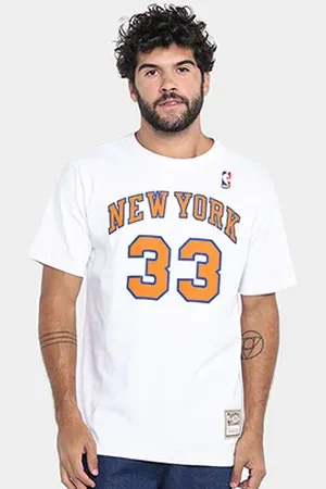 Mitchell & Ness Camiseta New York Knicks Ewing Masculina