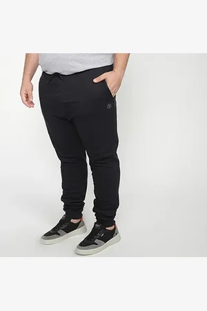 Industrie Calça Jogger Moletom Plus Size Masculina