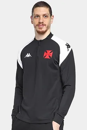 Kappa Moletom Vasco 24/25 Treino Comissão Masculino