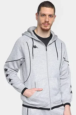 Kappa Jaqueta Moletom Sport Masculina