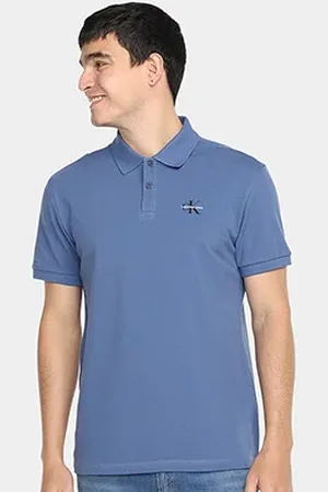 Calvin Klein Camisa Polo Logo Masculina
