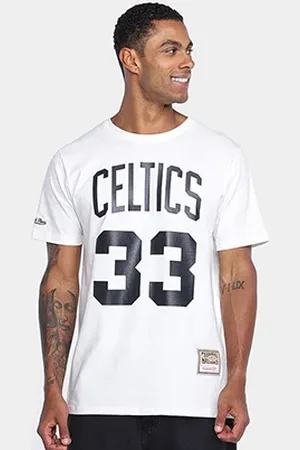 Mitchell & Ness Camiseta Boston Celtics Bird Masculina