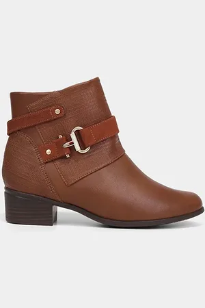 COMFORTFLEX Bota Biker Cano Baixo Feminina