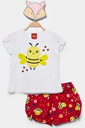 KYLY Conjunto Infantil Abelha Menina