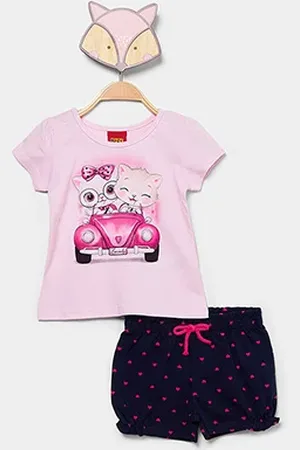 KYLY Conjunto Infantil Cat Menina