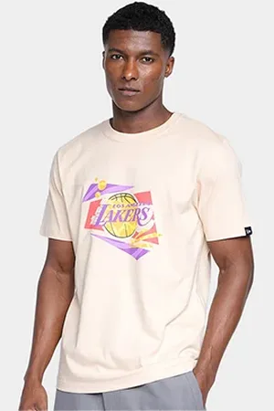 New Era Camiseta Sport Art Los Angeles Lakers Masculina