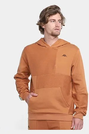 Kappa Moletom Banda Gwill Graphik Banda Tape Masculino