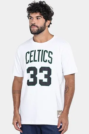 Mitchell & Ness Camiseta Boston Celtics Bird Masculina