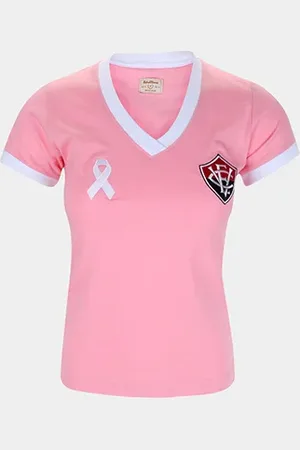 RetrôMania Camiseta Vitória Outubro Retrô Mania Feminina