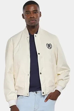 Tommy Hilfiger Jaqueta Dupla Face Reversible Varsity Masculina