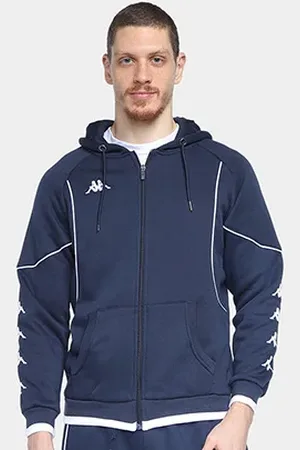 Kappa Jaqueta Moletom Sport Masculina