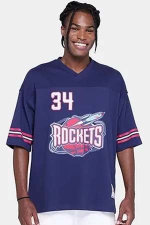 Mitchell & Ness Camiseta Houston Rockets Masculina