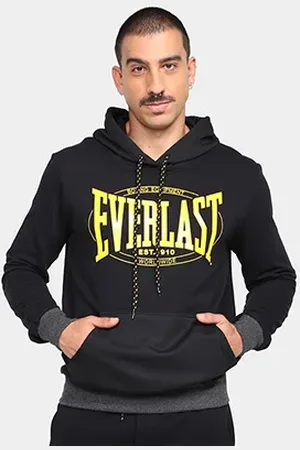 Everlast Moletom Estampado C/ Capuz Masculino