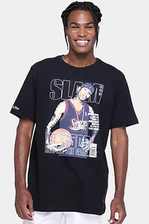 Mitchell & Ness Camisa Sixers Slam Iverson Masculina