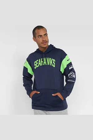 Nike Moletom NFL Seattle Seahawks Jersey Hoodie Masculino