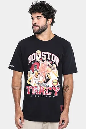 Mitchell & Ness Camiseta Houston Rockets McGrady Masculina