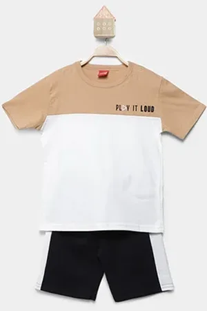 KYLY Conjunto Infantil Curto Básico Menino