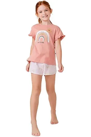Hering Pijama Infantil com Babado Magic is Here Menina