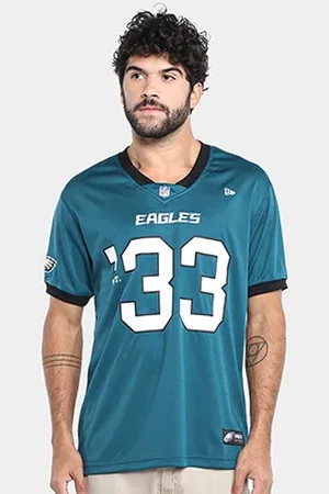 New Era Camiseta NFL Jersey Core Philadelphia Eagles Masculina